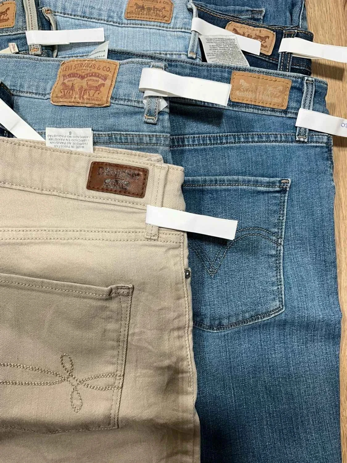 Lot 10 Shorts Levi's Femme Toutes coupes, toutes tailles Bleu – photo 2